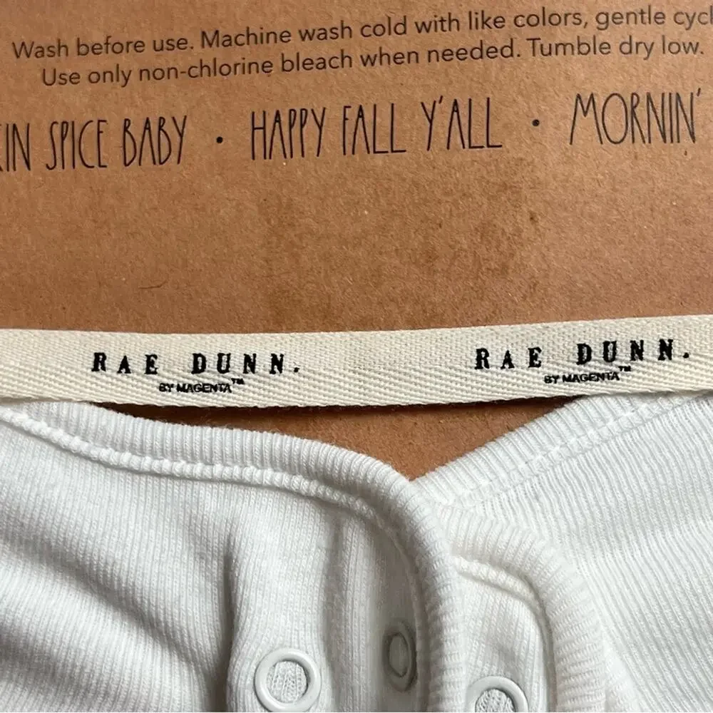 Rae Dunn Baby Graphic Three Bandana Bibs